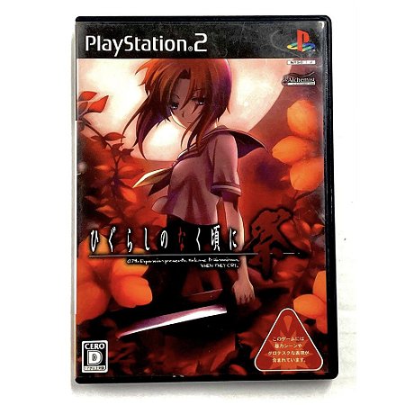 Higurashi no Naku Koro ni Matsuri, PS2 Japonês Original (Mídia Física) - Usado