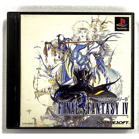 Final Fantasy IV, Original PS1 Japonês  (Usado)