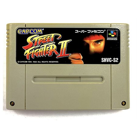 Street Fighter II, Super Famicom Original (Usado)