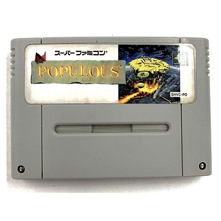 Populous, Super Famicom Original (Usado)