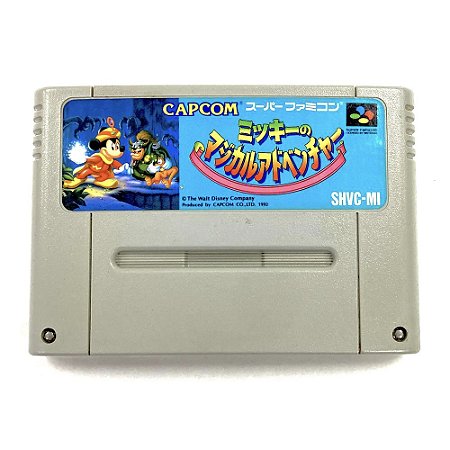 The Magical Quest Starring Mickey Mouse, Super Famicom Original (Usado)