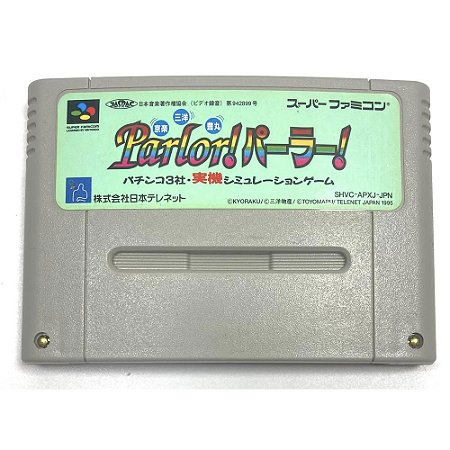 Parlor!, Super Famicom Original (Usado)