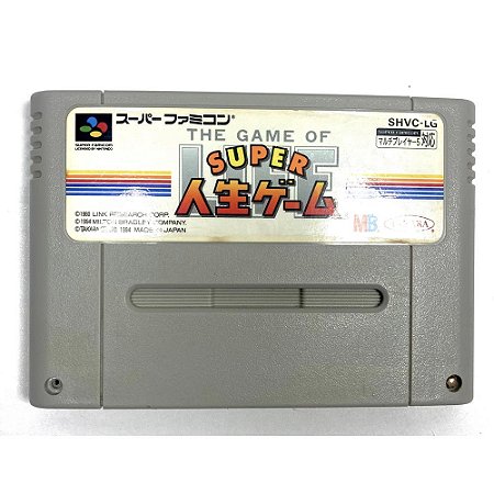 Super Jinsei Game (The Game of Life), Super Famicom Original (Usado)