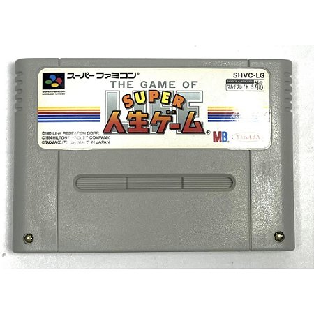 Super Jinsei Game (The Game of Life), Super Famicom Original (Usado)
