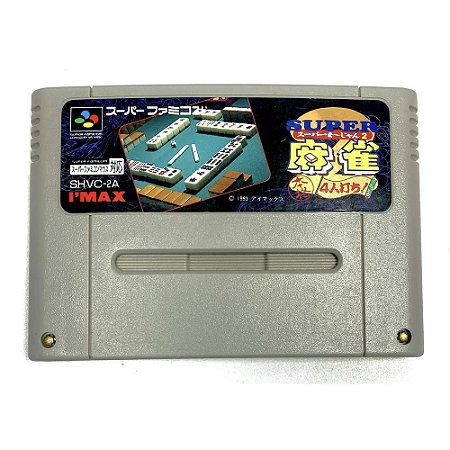Super Mahjong 2: Honkaku 4 Nin Uchi!, Super Famicom Original (Usado)