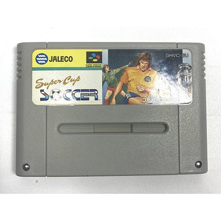 Super Cup Soccer, Super Famicom Original (Usado)