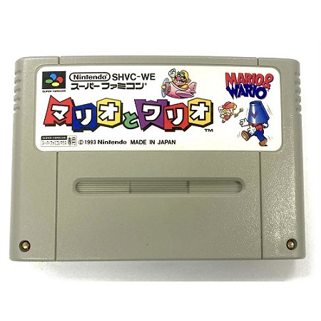 Mario & Wario, Super Famicom Original (Usado)