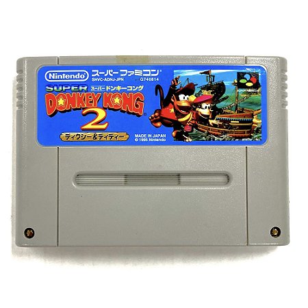 Super Donkey Kong 2, Super Famicom Original (Usado)