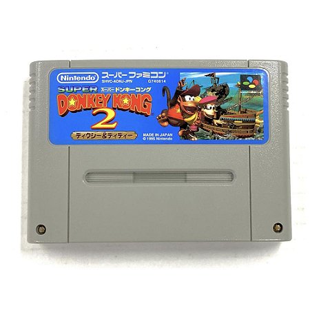 Super Donkey Kong 2, Super Famicom Original (Usado)