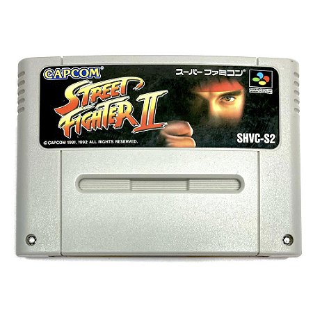 Street Fighter II, Super Famicom Original (Usado)