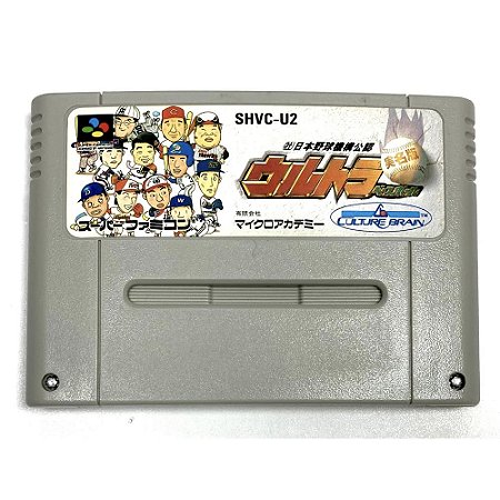 Ultra Baseball Jitsumeiban, Super Famicom Original (Usado)