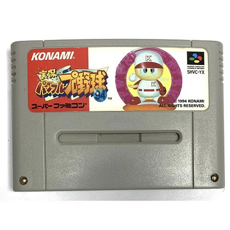 Jikkyou Powerful Pro Yakyuu '94, Super Famicom Original (Usado)