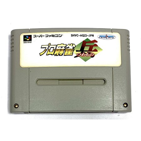 Pro Mahjong Tsuwamono, Super Famicom Original (Usado)