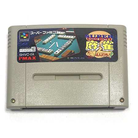 Super Mahjong 2: Honkaku 4 Nin Uchi!, Super Famicom Original (Usado)