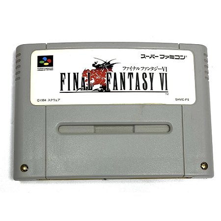 Final Fantasy VI, Super Famicom Original (Usado)