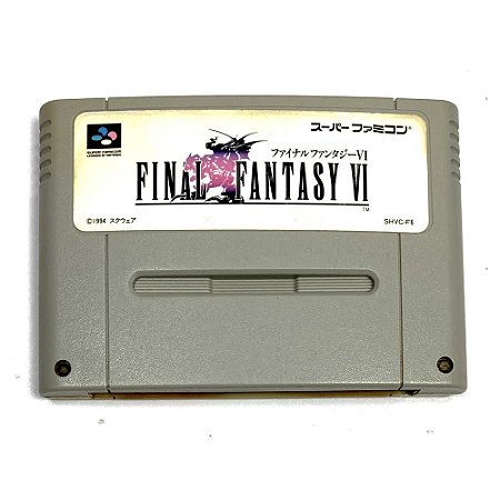 Final Fantasy VI, Super Famicom Original (Usado)