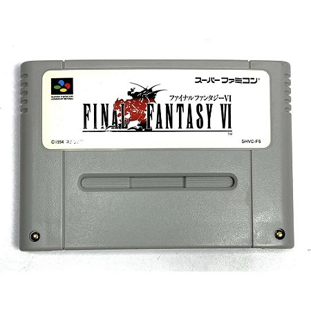 Final Fantasy VI, Super Famicom Original (Usado)