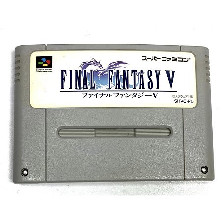 Final Fantasy V, Super Famicom Original (Usado)