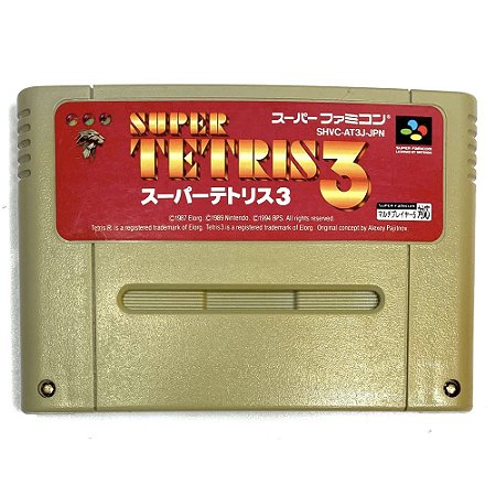 Super Tetris 3, Super Famicom Original (Usado)