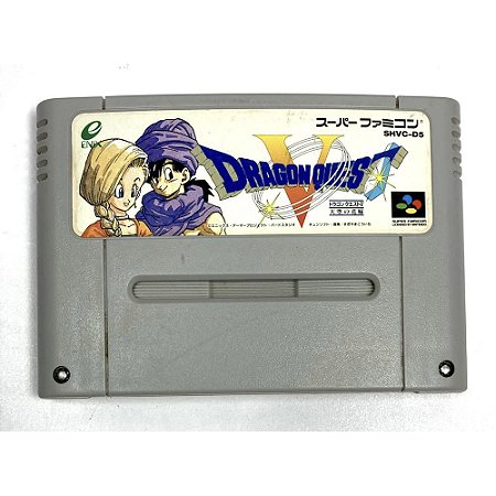 Dragon Quest V: Tenkuu no Hanayome, Super Famicom Original (Usado)