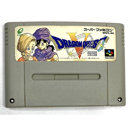 Dragon Quest V: Tenkuu no Hanayome, Super Famicom Original (Usado)