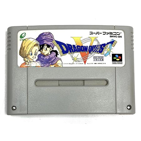 Dragon Quest V: Tenkuu no Hanayome, Super Famicom Original (Usado)