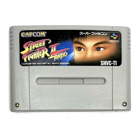 Street Fighter II Turbo: Hyper Fighting, Super Famicom Original (Usado)
