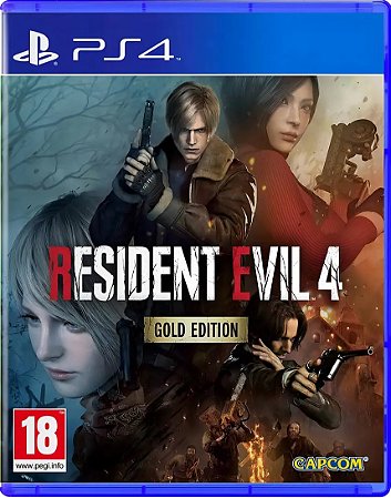 Resident Evil 4 Remake Gold Edition - PS4 (Mídia Física) - Novo, Lacrado