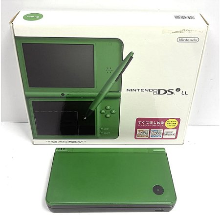 Nintendo DSi XL (LL), Green, Verde, Na Caixa Seriado, Original Nintendo (Usado)