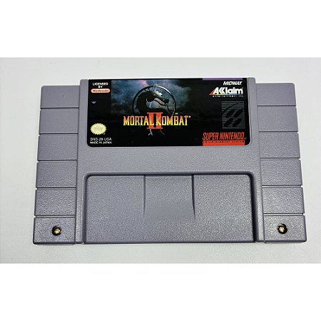 Mortal Kombat II, Super Nintendo, Snes, Cartucho Original (Usado)