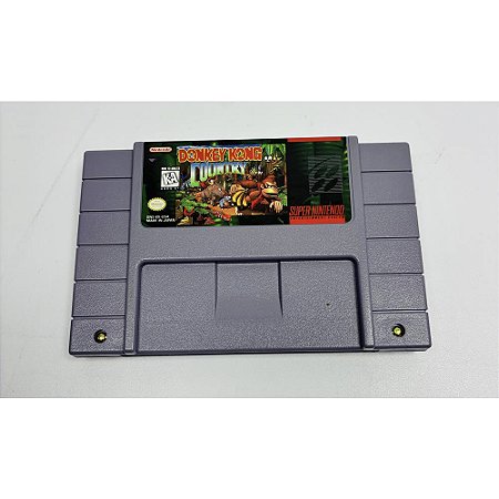 Donkey Kong Country, Super Nintendo, Snes, Cartucho Original (Usado)
