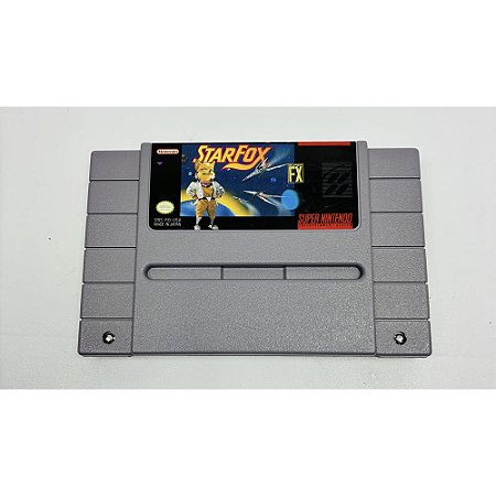 Star Fox, Super Nintendo, Snes, Cartucho Original (Usado)