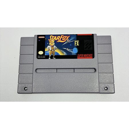 Star Fox, Super Nintendo, Snes, Cartucho Original (Usado)
