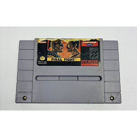 Final Fight, Super Nintendo, Snes, Cartucho Original (Usado)