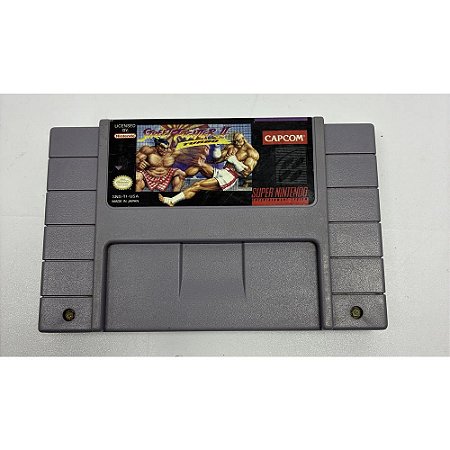 Street Fighter 2 Turbo, Super Nintendo, Snes, Cartucho Original (Usado)