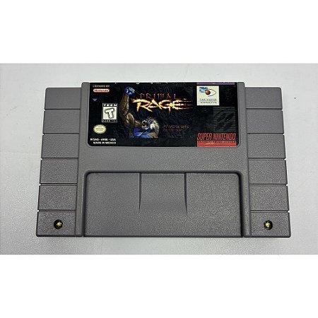 Primal Rage, Super Nintendo, Snes, Cartucho Original (Usado)
