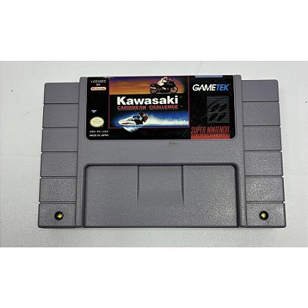 Kawasaki Caribean Chall, Super Nintendo, Snes, Cartucho Original (Usado)