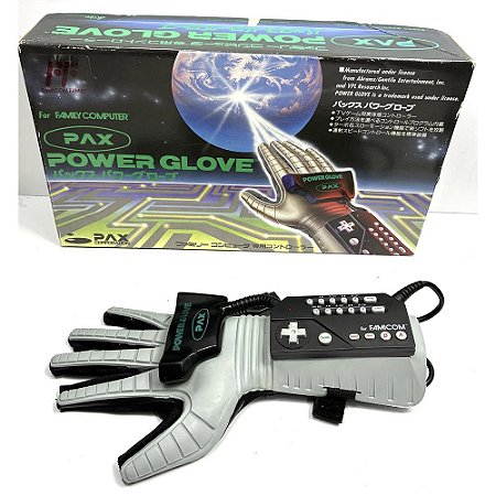 Power Glove Pax, Na Caixa Completo, Famicom, Nes, Nintendo (Usado)
