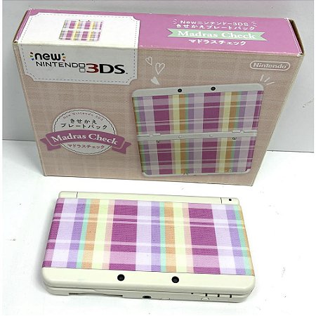 Nintendo New 3DS, Madras Check, Na Caixa Seriado, Original Nintendo (Usado)