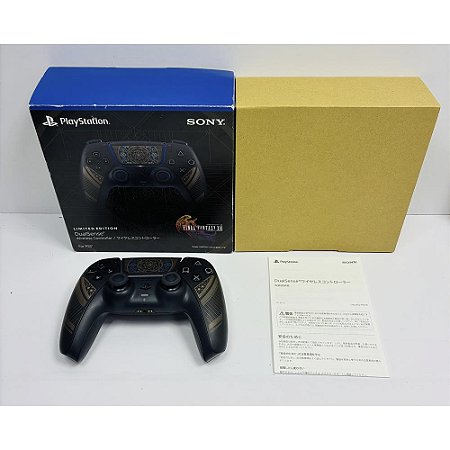 Controle PS5 sem fio  Final Fantasy Com CX, """""Seminovo""""""