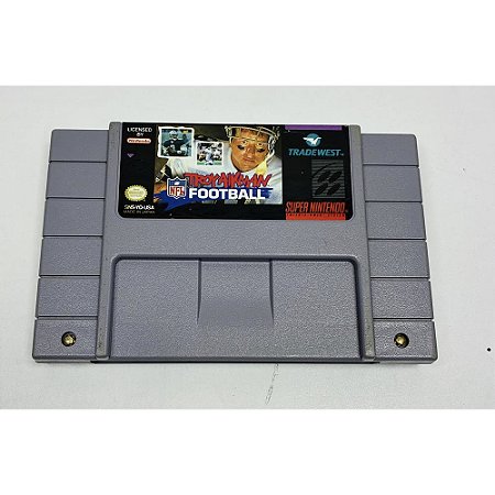 Troy Aikman NFL Football, Super Nintendo, Snes, Cartucho Original (Usado)