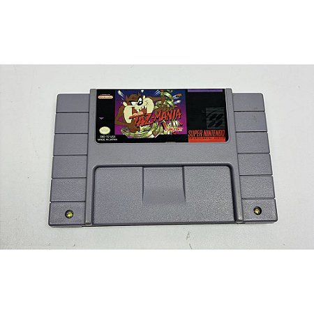 Taz-mania, Super Nintendo, Snes, Cartucho Original (Usado)