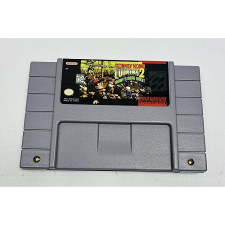 Donkey Kong 2, Super Nintendo, Snes, Cartucho Original (Usado)