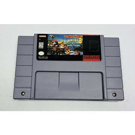 Donkey Kong Country 3, Super Nintendo, Snes, Cartucho Original (Usado)