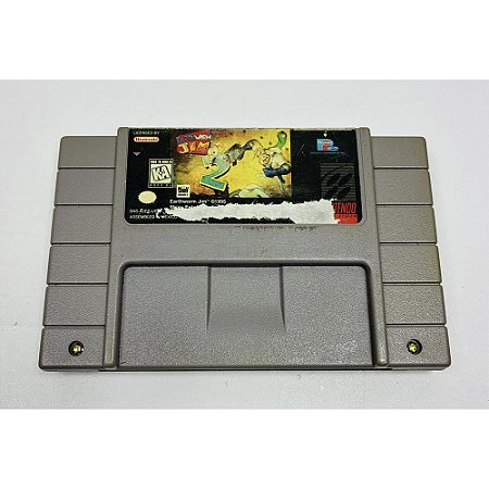 Earthworm Jim 2, Super Nintendo, Snes, Cartucho Original (Usado)