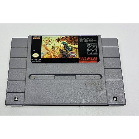 Wanderers From Ys Iii, Super Nintendo, Snes, Cartucho Original (Usado)