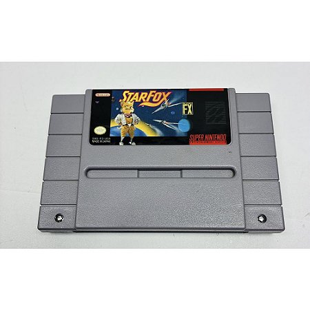 Star Fox, Super Nintendo, Snes, Cartucho Original (Usado)