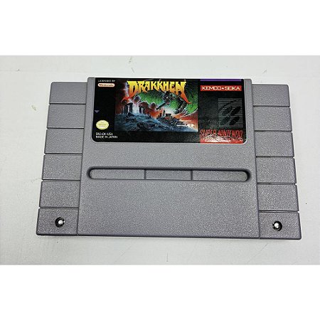 Drakkhen, Super Nintendo, Snes, Cartucho Original (Usado)
