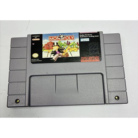 Monopoly, Super Nintendo, Snes, Cartucho Original (Usado)