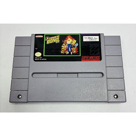 James Bond Jr, Super Nintendo, Snes, Cartucho Original (Usado)